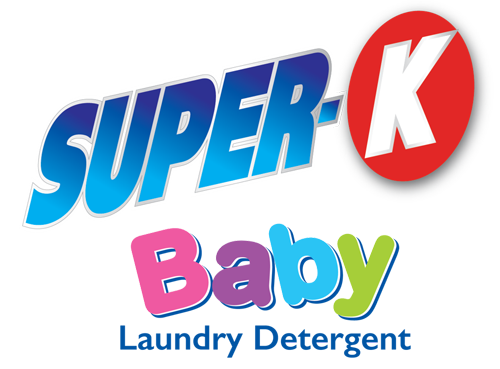 super-k baby laundry detergent logo