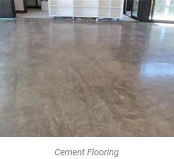 cement flooring