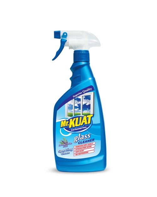 mr kuat glass cleaner product shot lavender scent