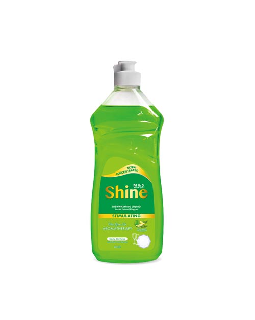 ms shine dishwashing liquid product shot stimulating