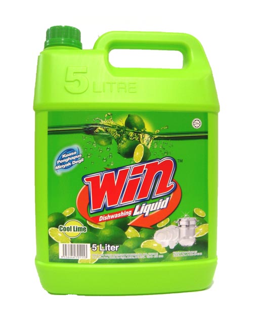 Win Dishwashing Liquid Cool Lime 5L