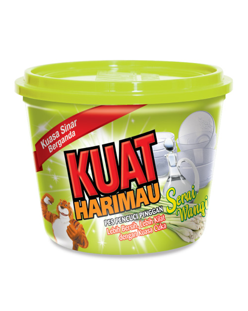 kuat harimau dish washing paste serai 750g