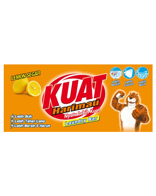 kuat harimau laundry bar lemon