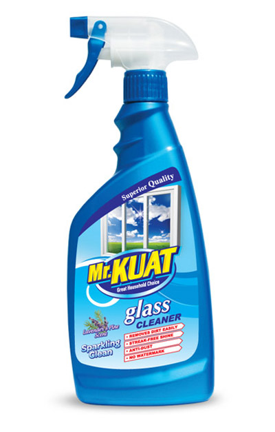 mr kuat glass cleaner product shot lavender scent