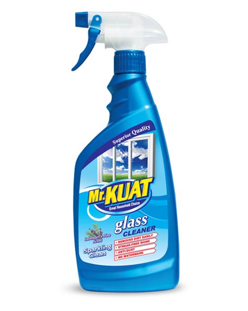 mr kuat glass cleaner product shot lavender scent