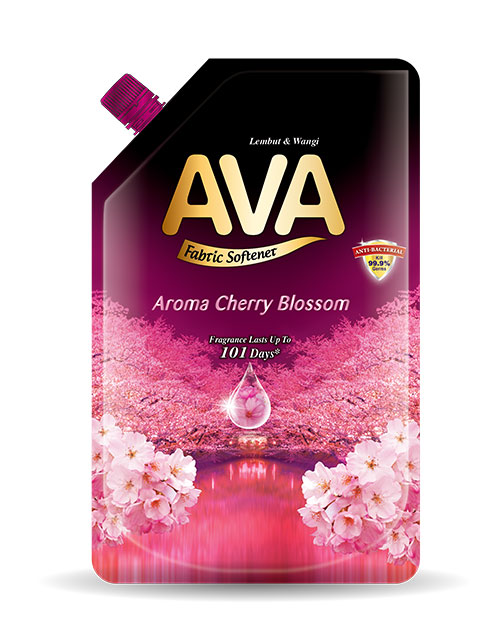 ava fabric softener product-shot-aroma cherry blossom 1600ml