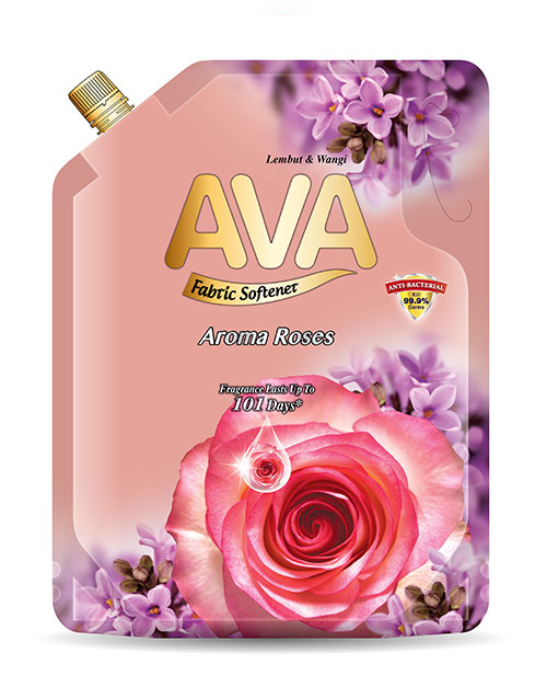 ava fabric softener product shot aroma roses 2500ml
