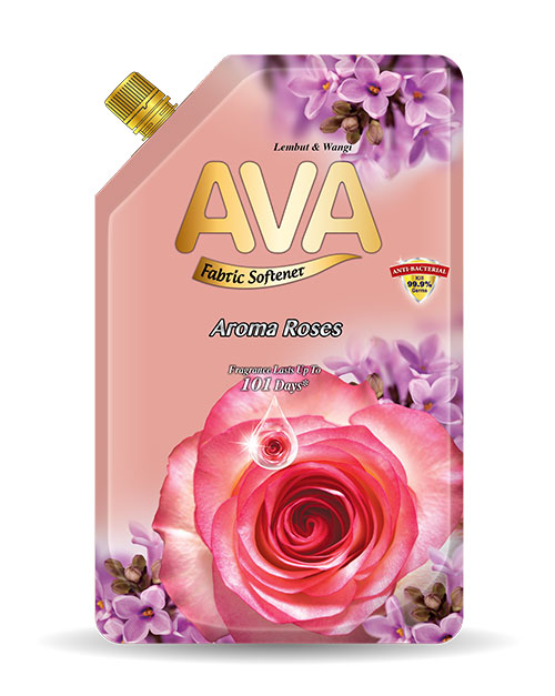 ava fabric softener product-shot-aroma roses refill 1600ml