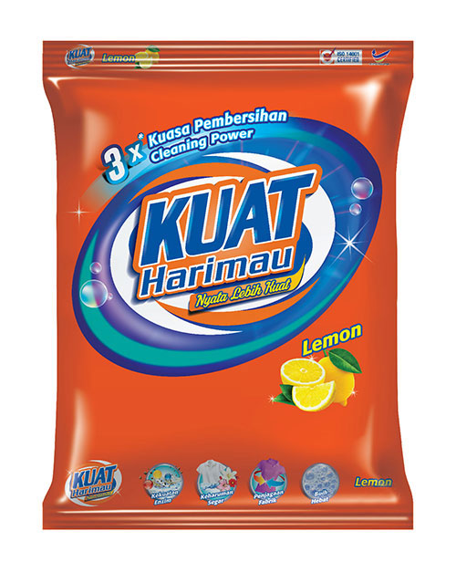 harimau kuat powder detergent lemon 3 8kg