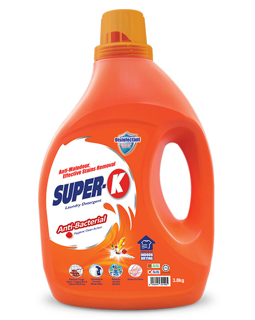 kuat harimau super k anti bacterial 3.8kg