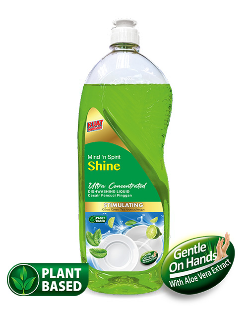 ms shine dishwashing liquid-product shot aloe vera 900ml