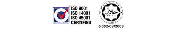 udi marketing iso 9001 halal logo